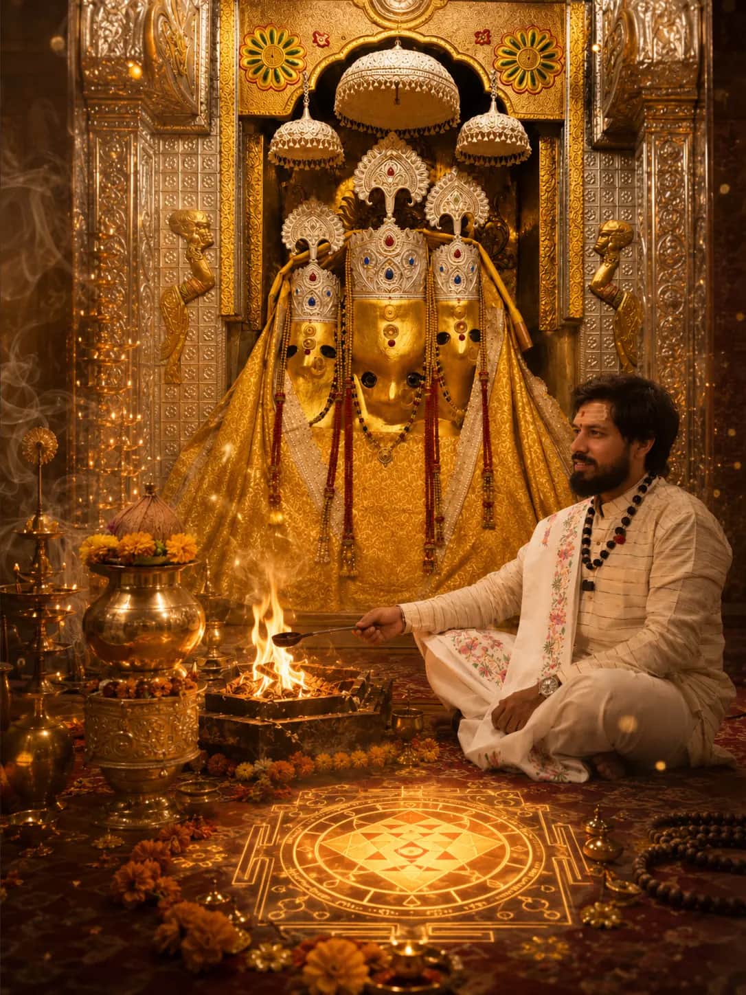 Authentic Maa Baglamukhi Havan at Nalkheda Siddha Peeth