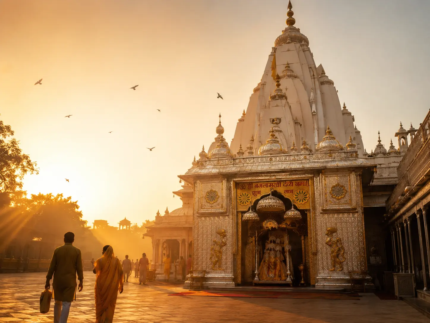 History of Nalkheda Siddha Peeth Maa Baglamukhi Temple Historic view of the sacred Nalkheda Siddha Peeth Maa Baglamukhi Temple in Madhya Pradesh