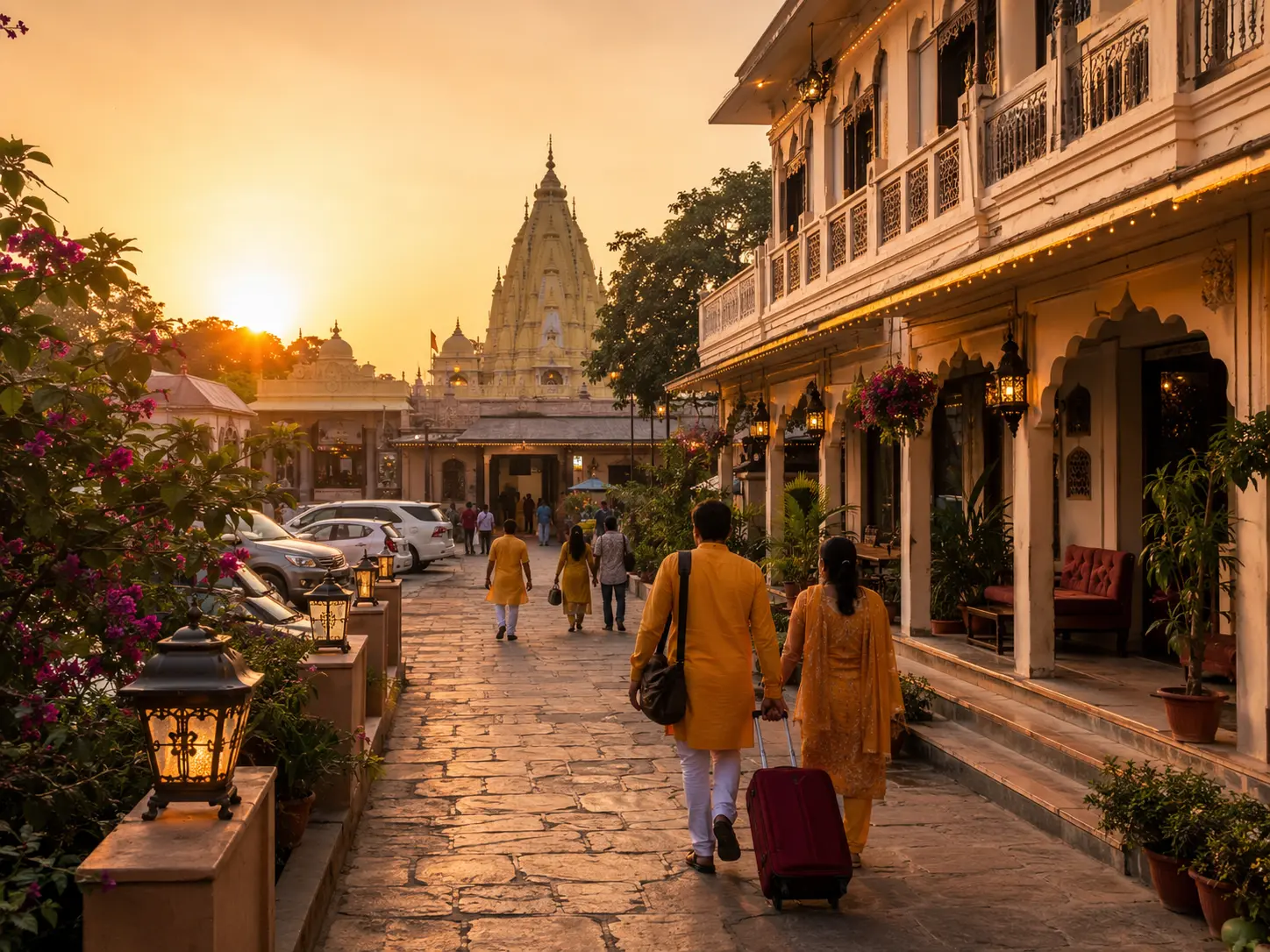Accommodation Near Nalkheda Maa Baglamukhi Temple Hotels, guest houses and dharamshalas located near Nalkheda Siddha Peeth Maa Baglamukhi Temple